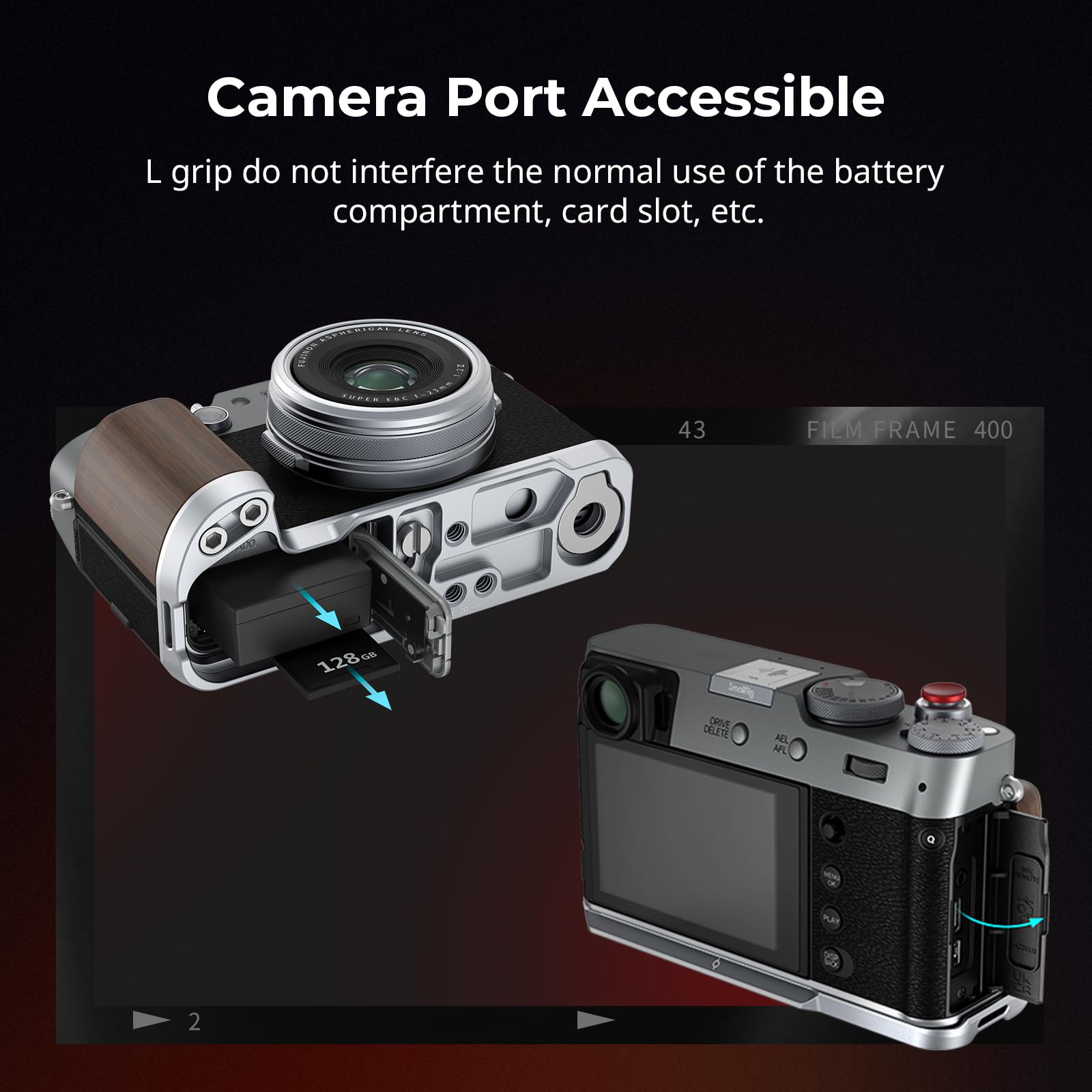 Buy - SmallRig L-Shape Grip - Fujifilm X100VI/X100V (SR4555B