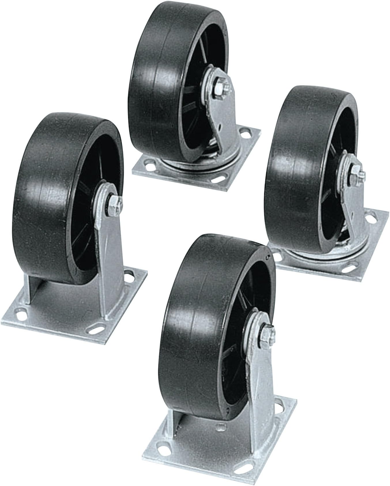 Heavy-Duty Casters Wheel Diam: 4" (part# 1-320990)