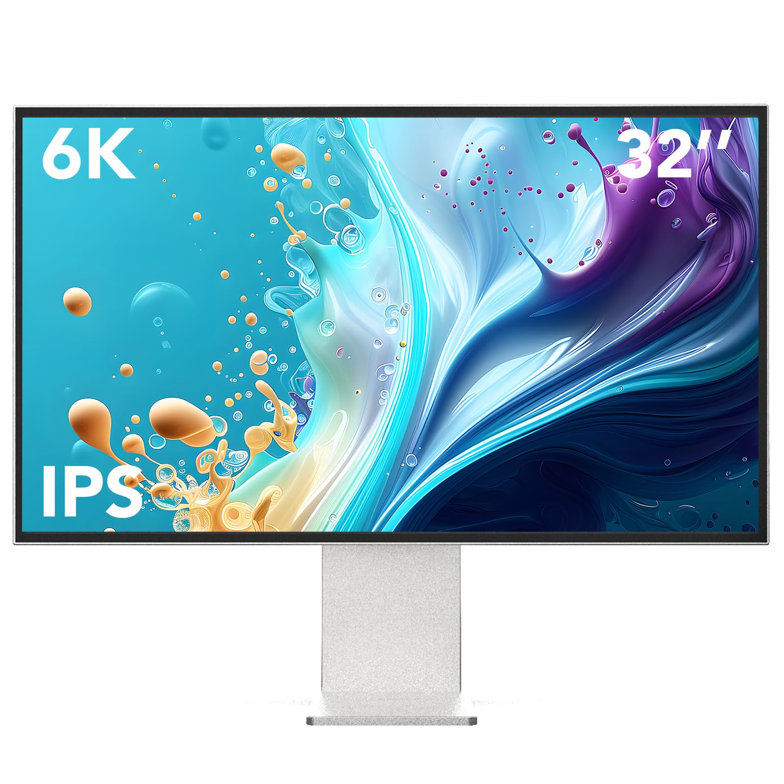 Amazon.co.jp: 32インチ 6Kモニター（6144×3456）IPSパネル 225PPI