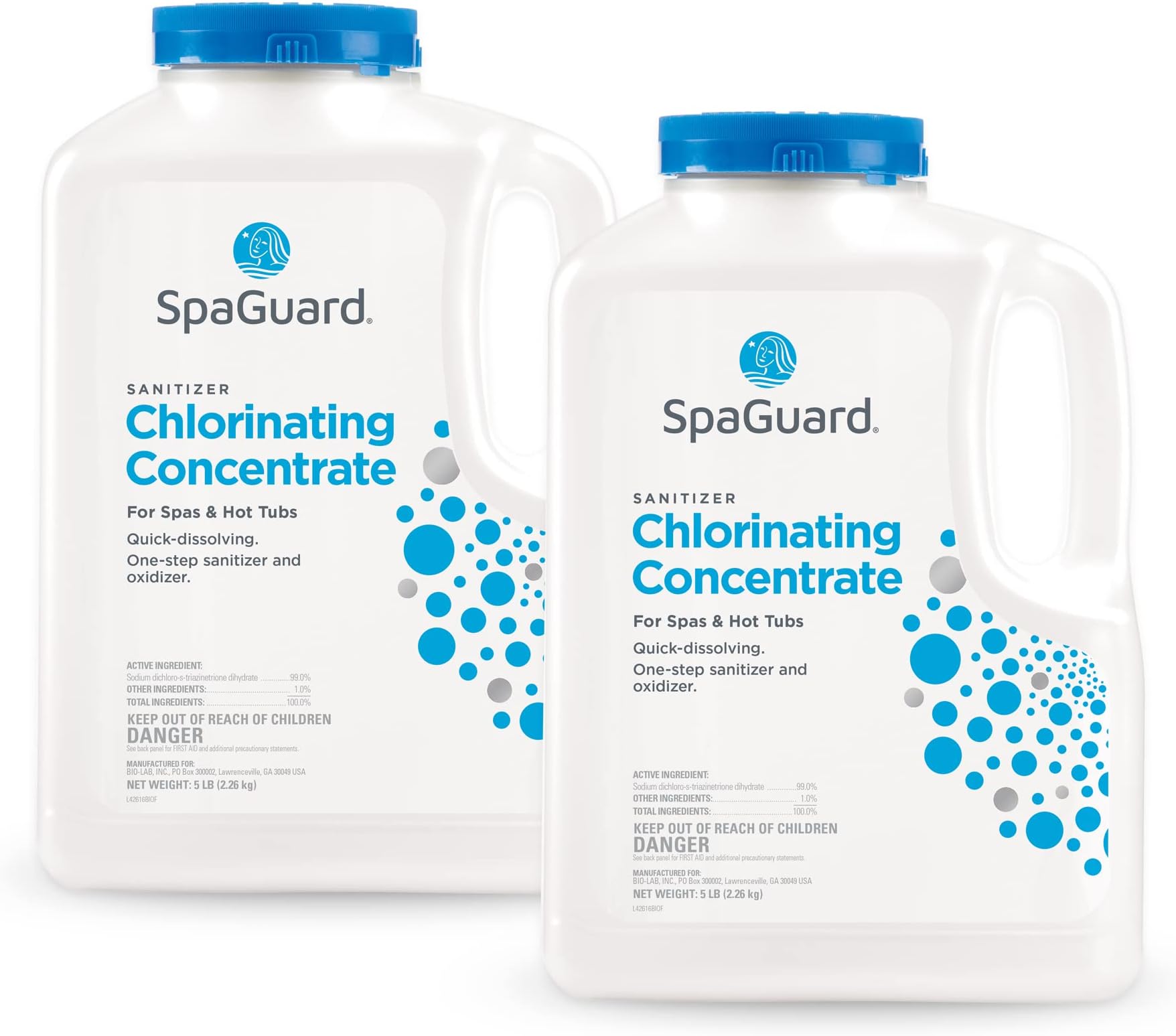 SpaGuard Spa Chlorinating Concentrate - 5 Lb Pack of 2