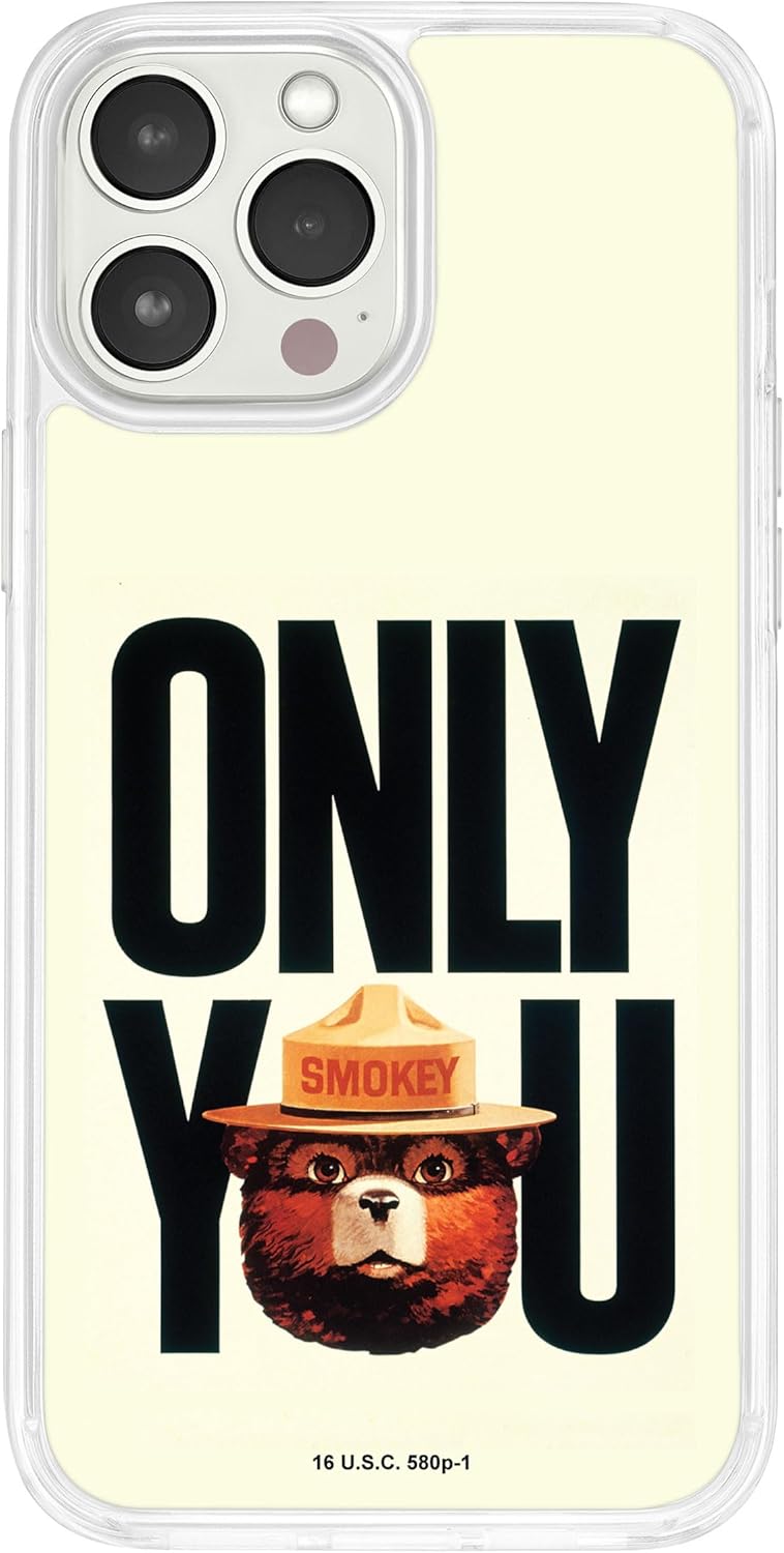 Affinity Bands X Smokey Bear HD Phone Case Compatible with MagSafe Apple iPhone 13 (Smokey Bear)