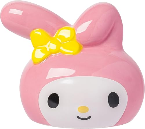 Miniatura 3 de Silver Buffalo Sanrio Hello Kitty and Friends My Melody And Kuromi - Juego de salero y pimentero de cerámica esculpida en 3D