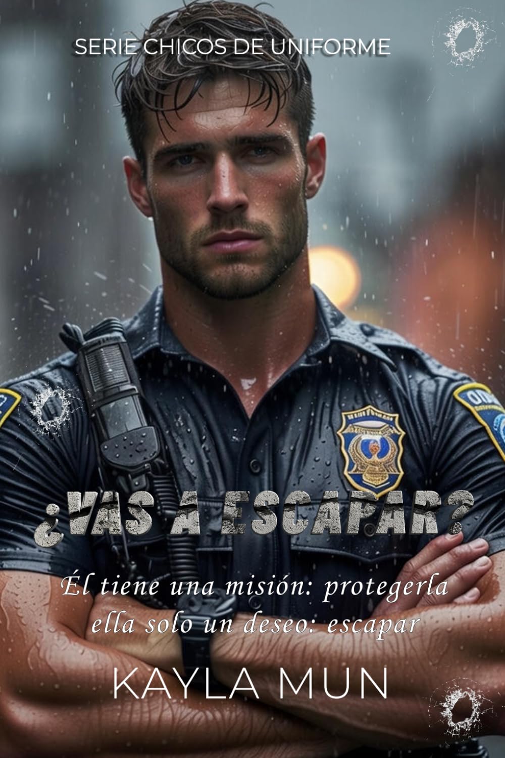 ¿VAS A ESCAPAR?: Romance contemporáneo con proximidad forzada. (Chicos de Uniforme)