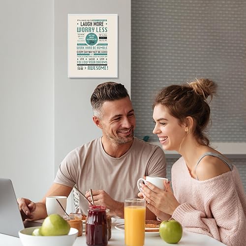 Miniatura 4 de "Good Day To Have Good Day"- Inspirational-Positive Life Rules Wall Poster. 11 x 14" Modern Wall Art Print-Ready to Frame. Motivational