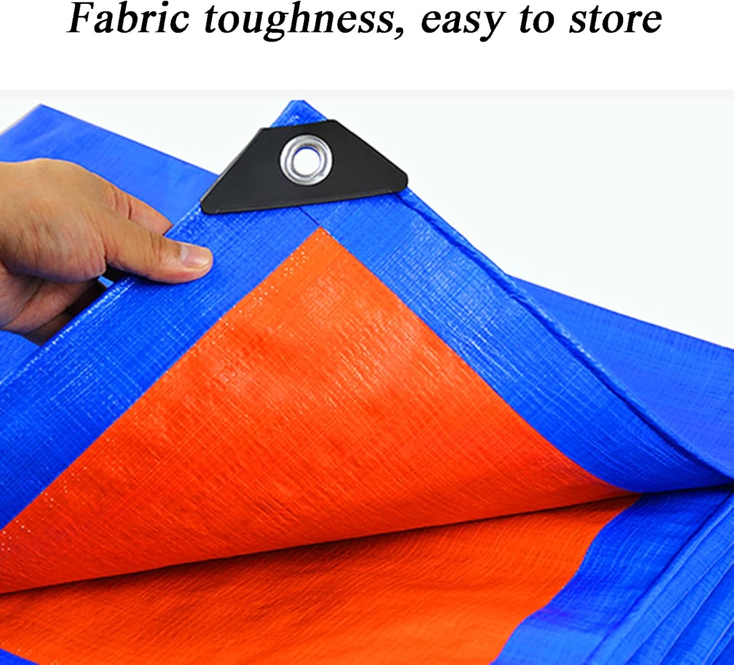Waterproof Heavy Duty Tarpaulin Home & Garden Green Tarp Sheet Dustproof Rainproof Tarpaulin(2x4m)