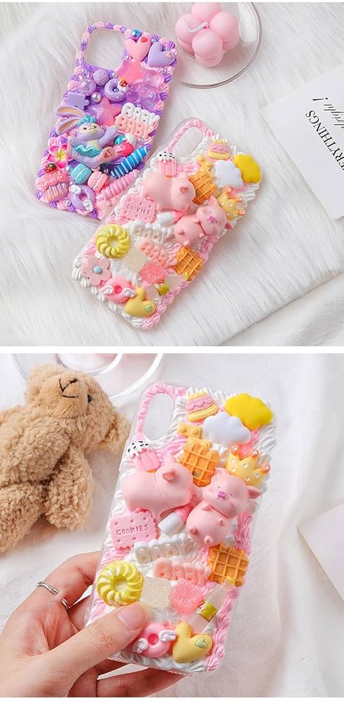 いちごちゃん専用】ホイップデコケース オーダー計4点 いちごちゃん いちごちゃん専用】ホイップデコケース オーダー計4点 いちごちゃん