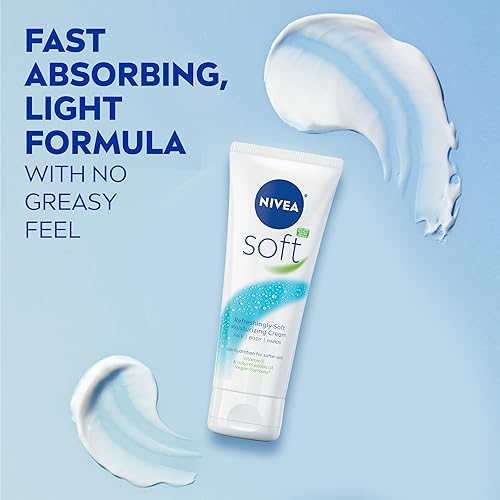 Miniatura 7 de NIVEA Crema hidratante suave - Paquete de 3 crema todo en uno para la cara y las manos del cuerpo tamaño de viaje - 26 oz Tubos