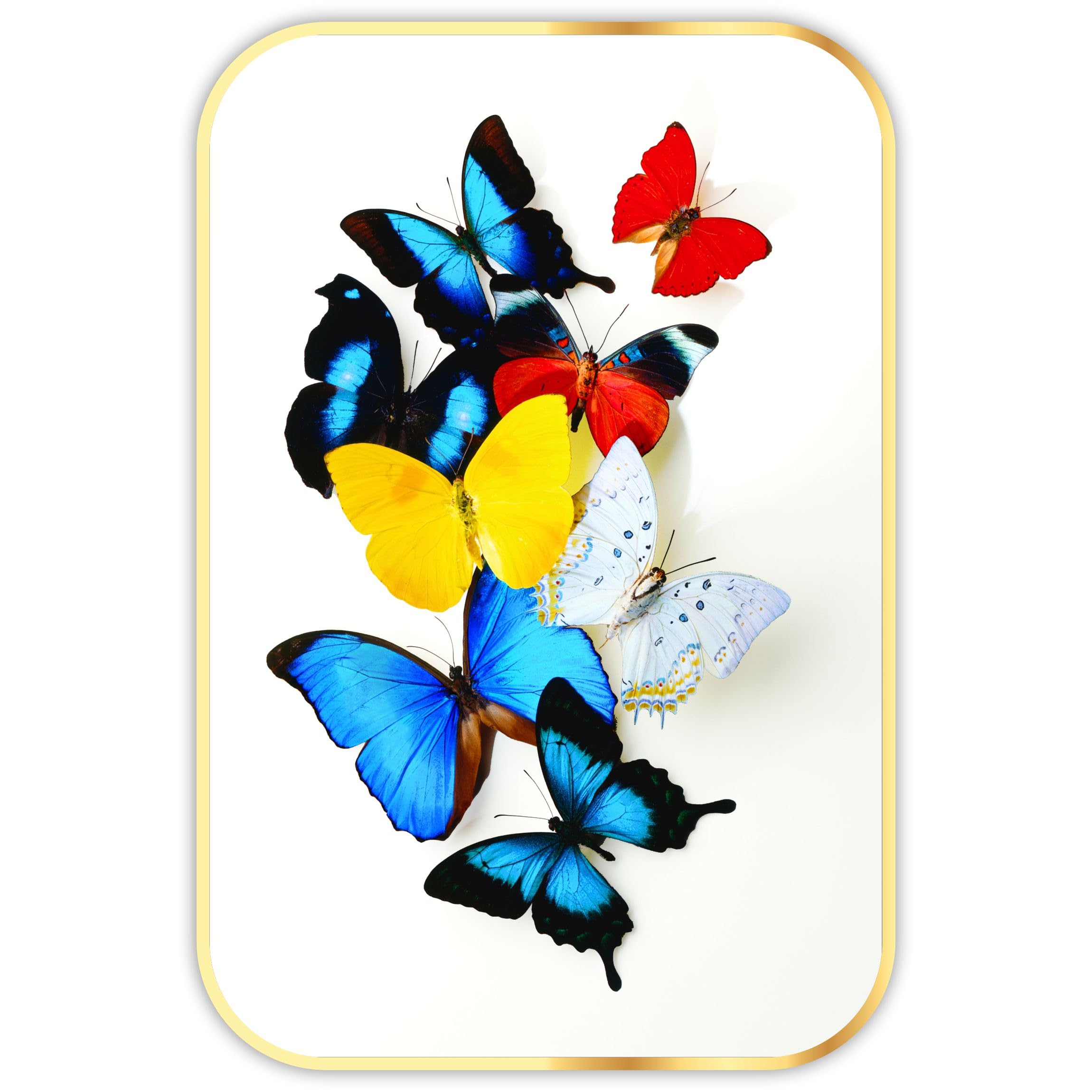 SAF paintings Butterfly Modern Art Sparkle Lamination Finished