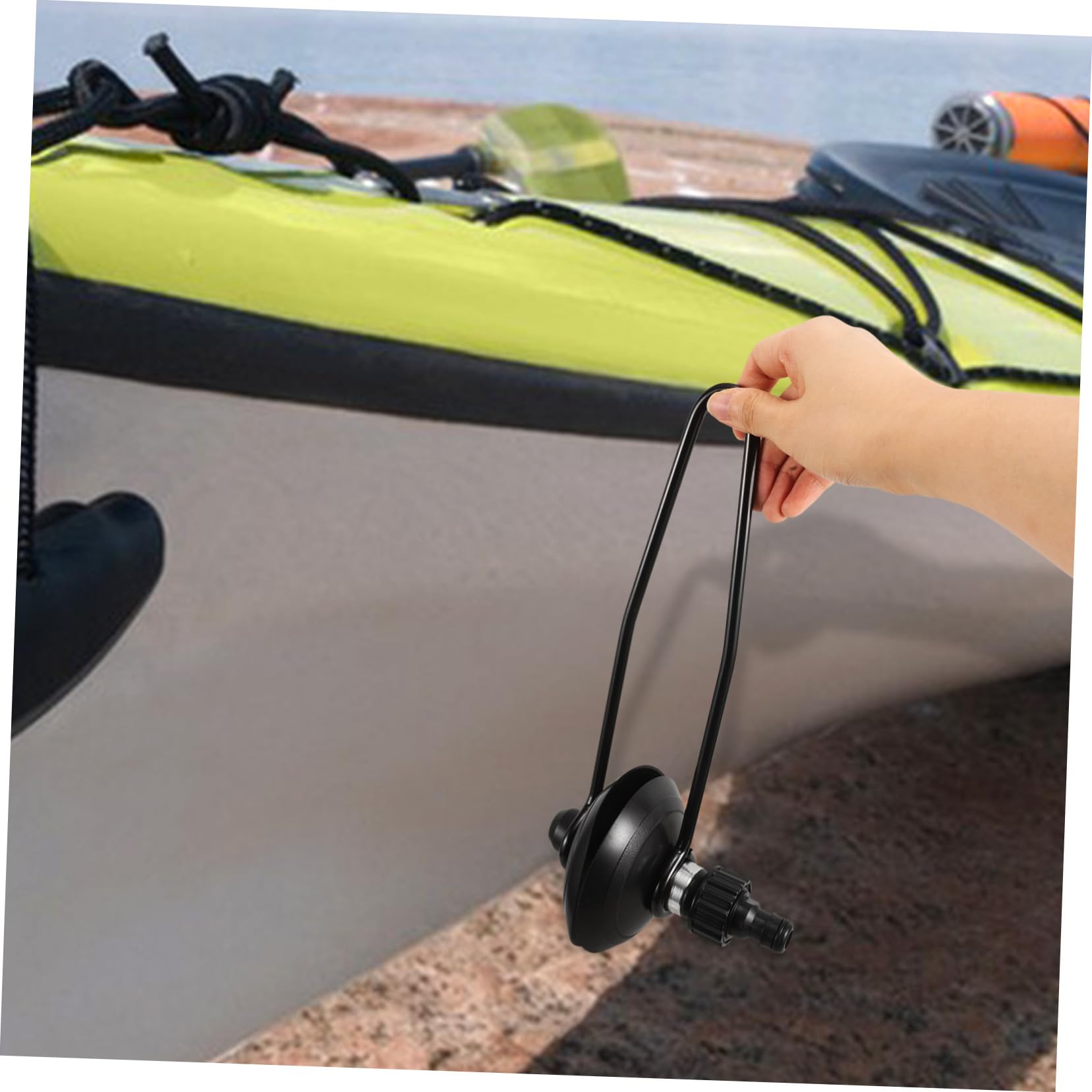HANABASS Runder Nylon Außenbordmotor Reiniger für Bootsaußenborder bis 60 Ps Umfassende Reinigung und Beseitigung von Schmutz Praktisch für Bootswartung