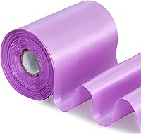 Vista 54 de TONIFUL Cinta de satén rosa sólida de 4 pulgadas de ancho, 22 yardas de largo, cinta grande de tela para corte de ceremonias, kit de gran apertura