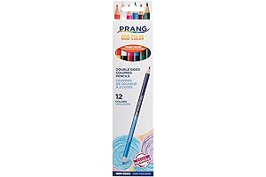 Prang Duo Colored Pencils Variety Pack for Drawing, School and Art Supplies,...