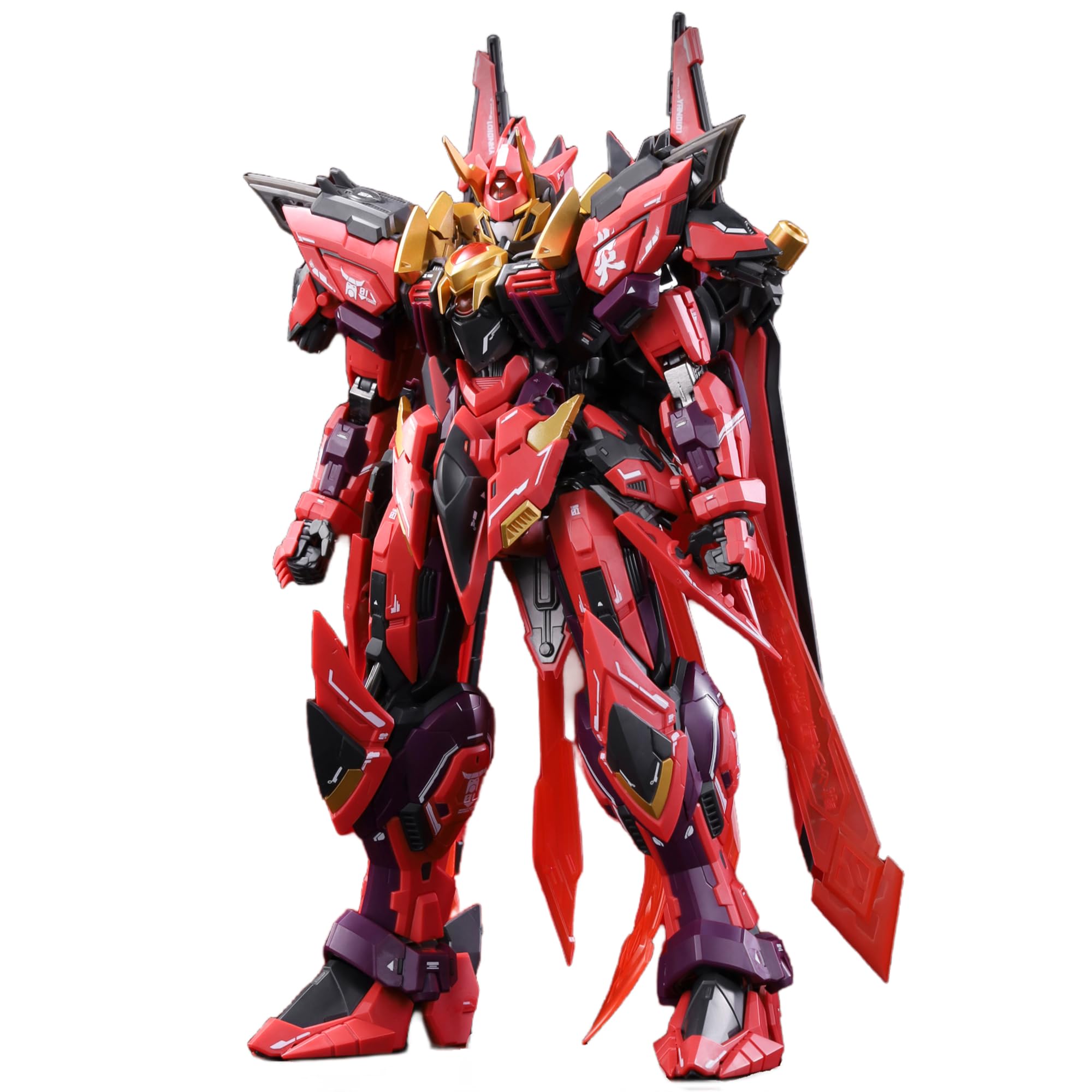 TOYVERSE CANG-Toys 1/100 Model Kit War of The God, Huaxia Sector YANDI Deluxe Edition, scheletro in lega, modello di Mecha in plastica da assemblare, 15 anni in più