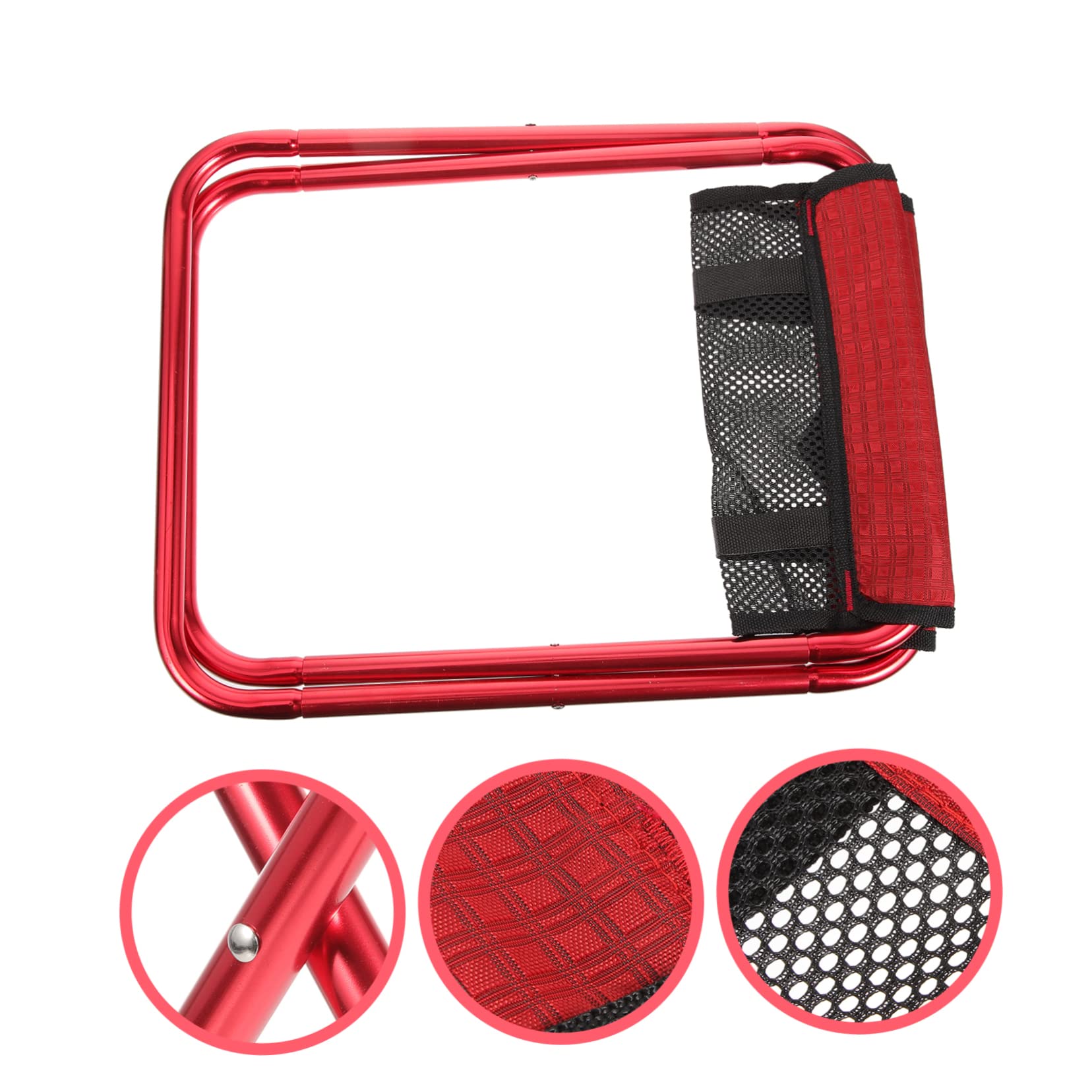 BESTonZON Pieghevole Piccolo Sgabello Portatile Pieghevole Per Giardinaggio Viaggi e Picnic Realizzata Materiali Per