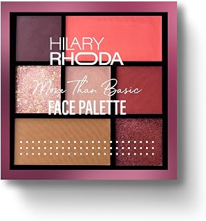 Hilary Rhoda More Than Basic Face Palette | With Blushes, Shimmer Highlighters & Eyeshadows | Highly Pigmented & Long Last... Price In India