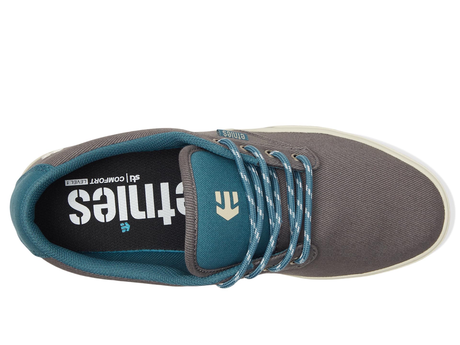 Etnies Men's Jameson 2 Eco Skate Shoe, Grey/Grey/Blue, 10.5