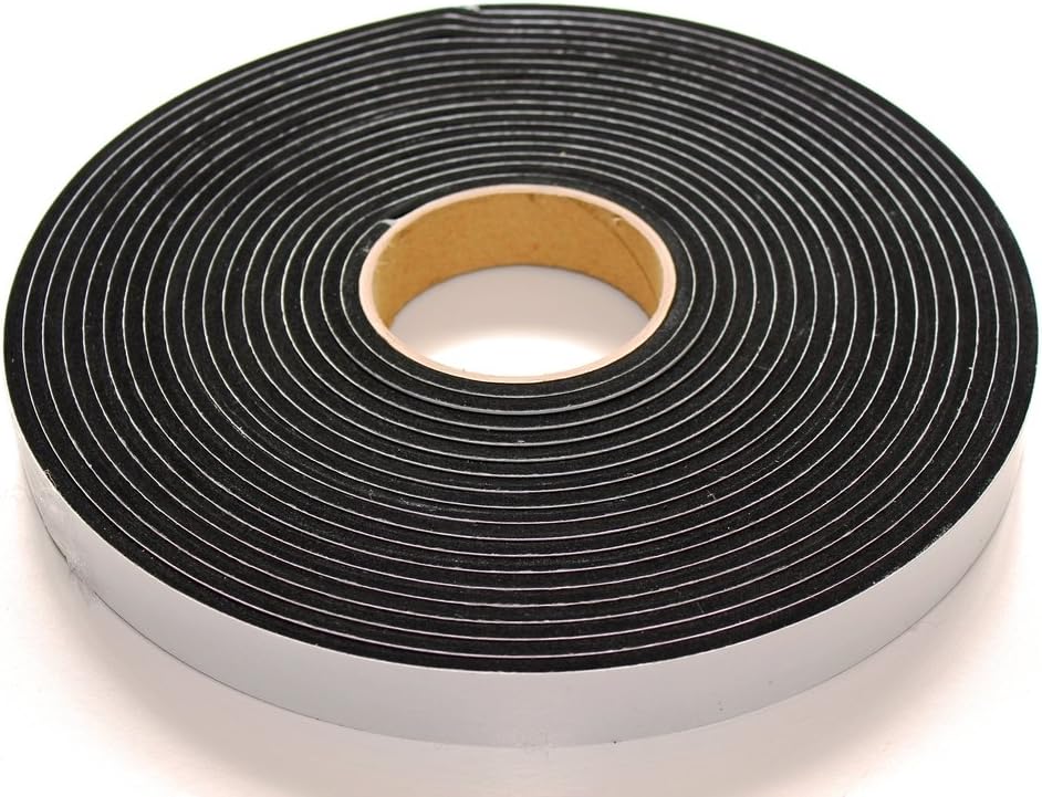 Soundloc Acoustic/Soundproofing Resilient Tape 25mm Width x 5mm Thick x 10m Length EPDM