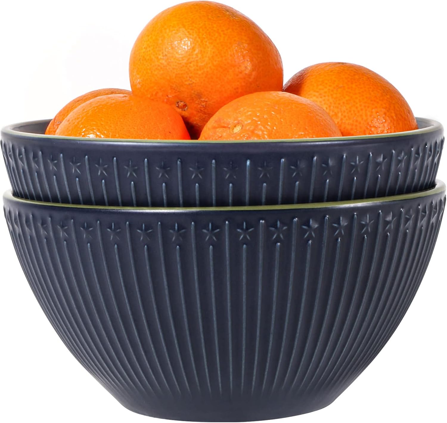 Wareland Salad Bowls 62 oz, 8 Inch Serving Bowls, Large