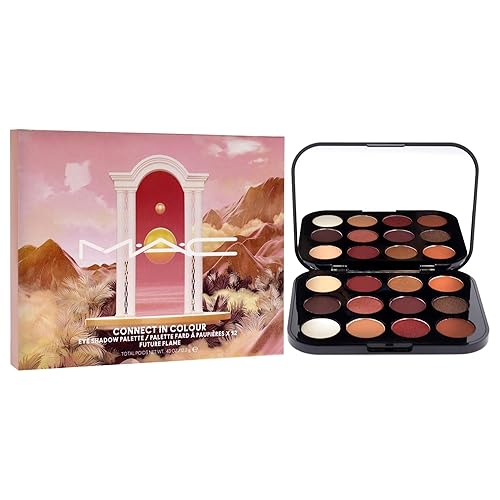 Miniatura 3 de MAC Connect In Colour Paleta de sombras de ojos  Future Flame para mujer  Sombra de ojos de 0.43 oz