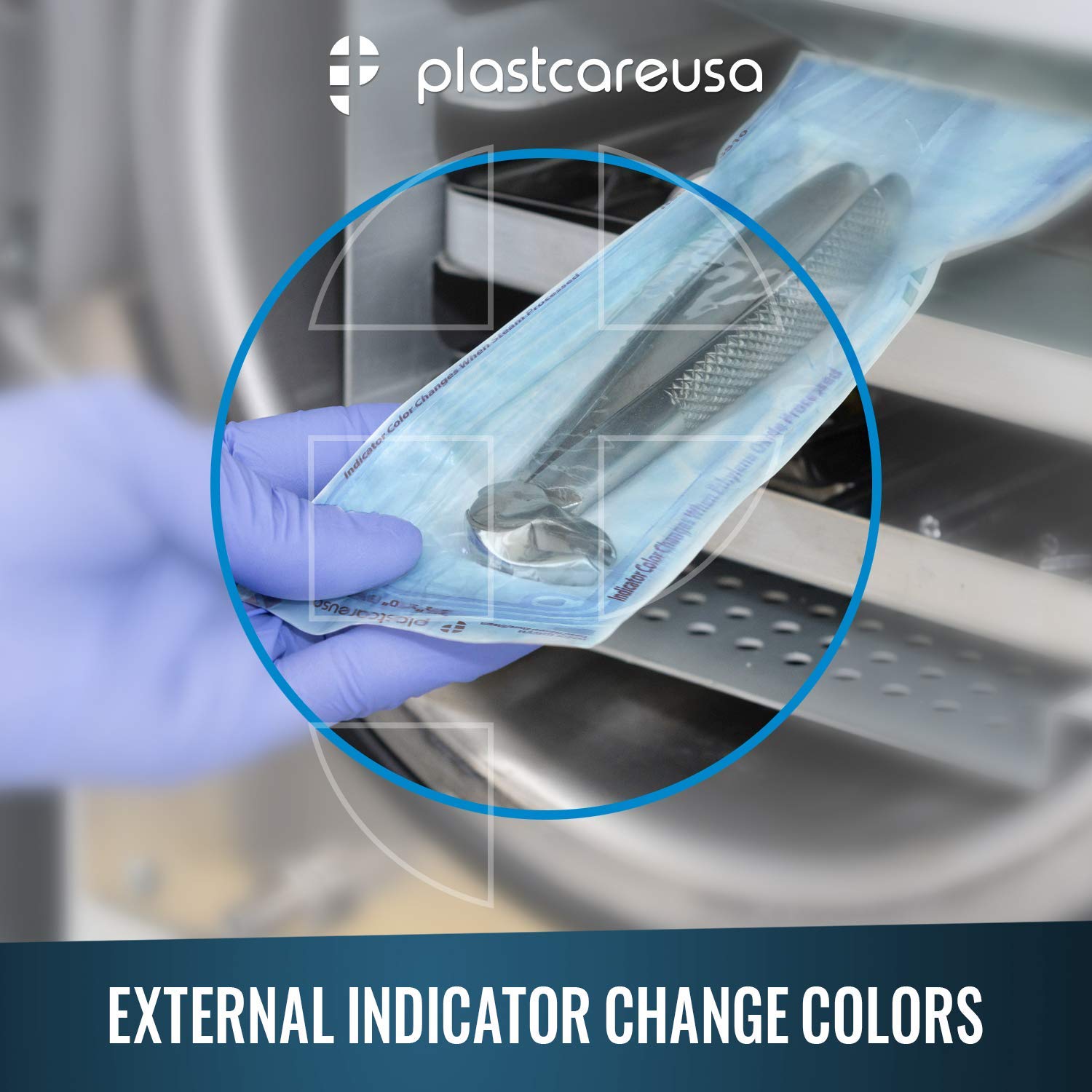 200 2.25 x 2.75 Inch Self Sealing Sterilization Autoclave Pouch Bags