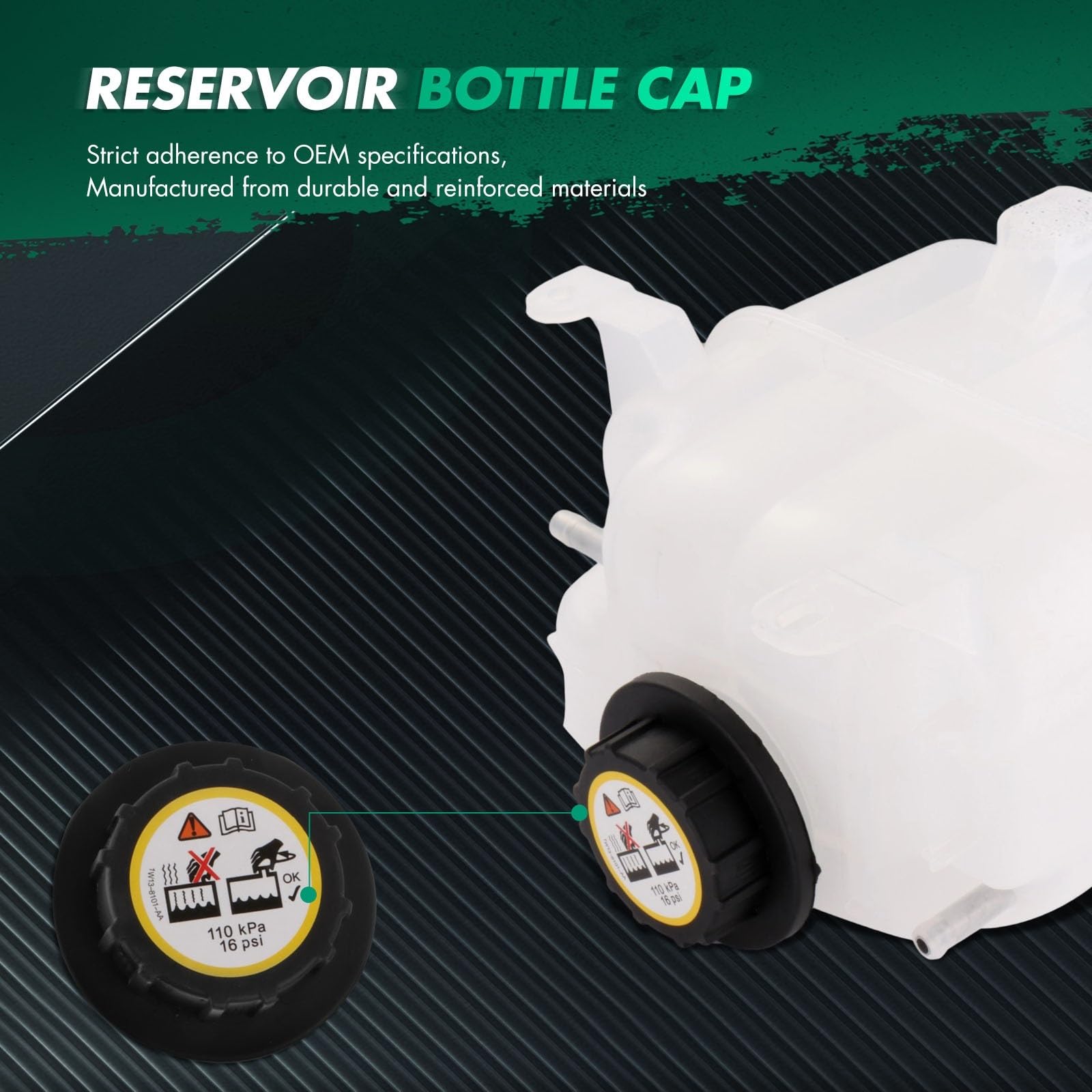 Amazon.com: SCITOO 603-5203 Engine Coolant Reservoir Bottle
