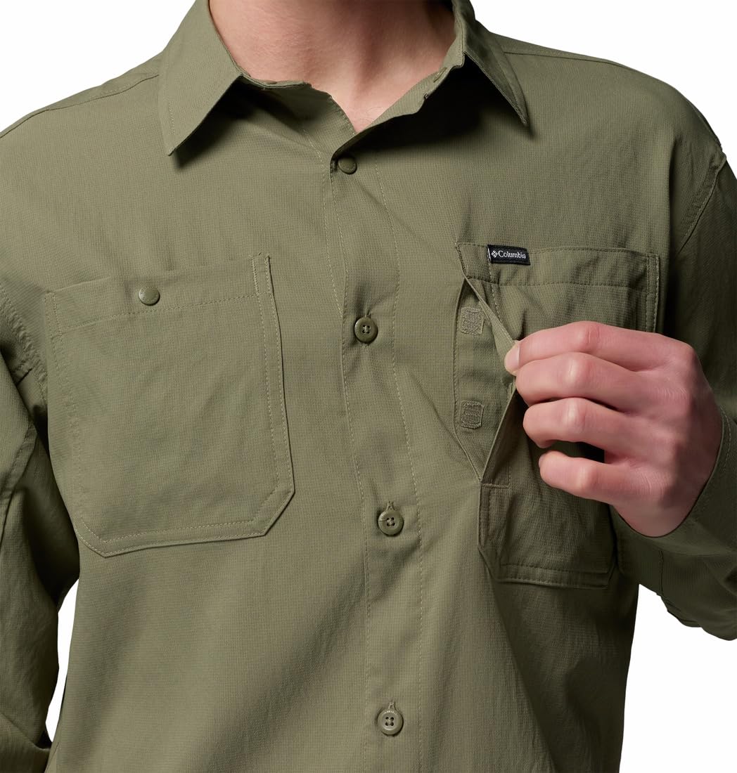 Columbia Camisa ligera de manga larga Silver Ridge Utility II Recycled para hombre