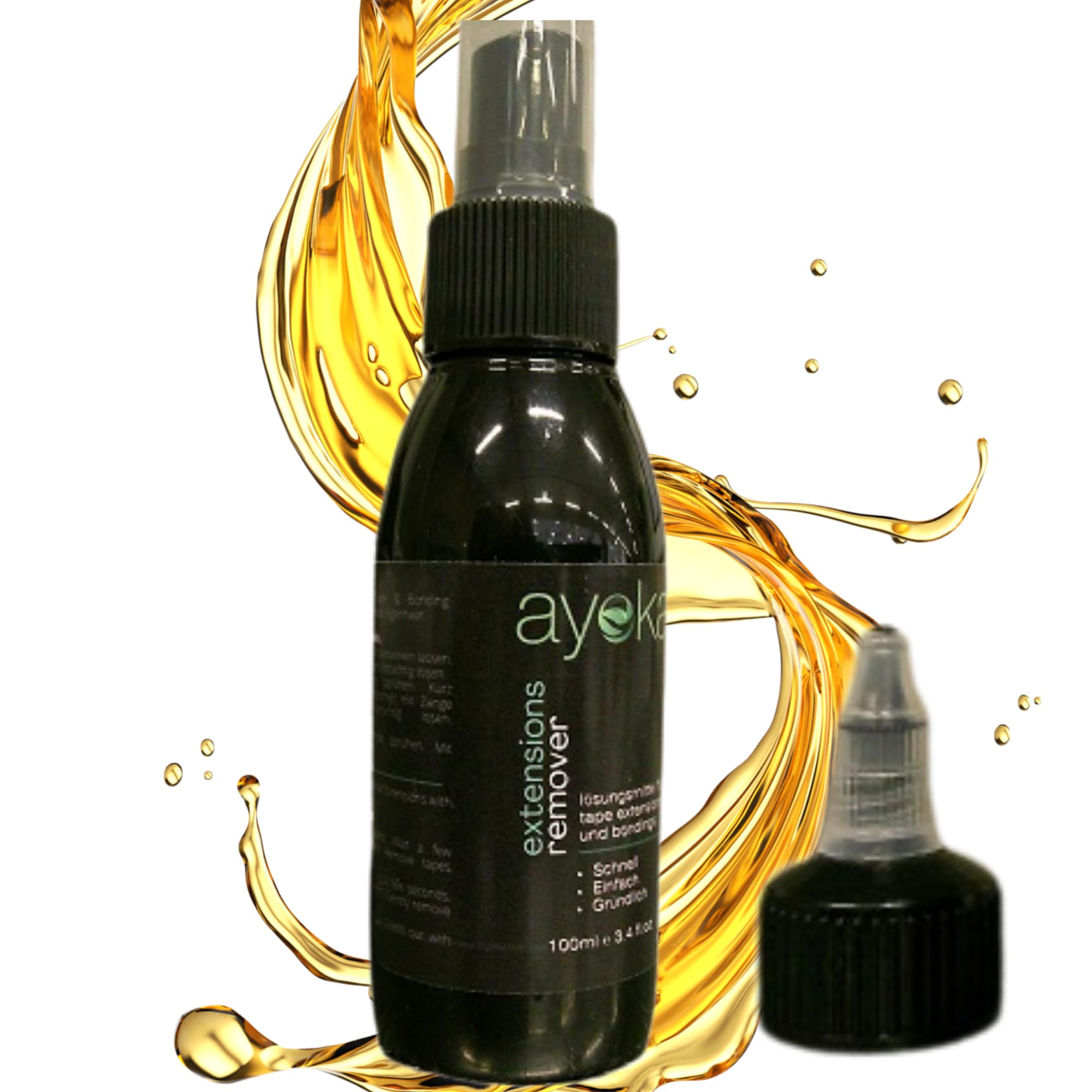 Extra Strong Bond and Tape Dissolver Solution - 100ml - With Nourishing Argan Oil - Easy and Gentle Removal of Tape Extensions, Keratin Bonds and Glue