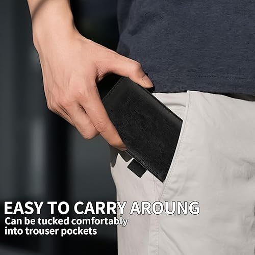 Miniatura 29 de Camelmother Juego de 10 soportes para bloc de notas pequeño, cuaderno de bolsillo de 3 x 5 pulgadas con bolígrafo