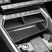 CDEFG Compatibile con Audi A3 8Y 2021 2022 2023 2024 Vano portaoggetti per Auto Copilota A3 8Y Bracciolo Centrale Scatola Portaoggetti, Contenitore Organizer Interni A3 2023 2024 Accessori