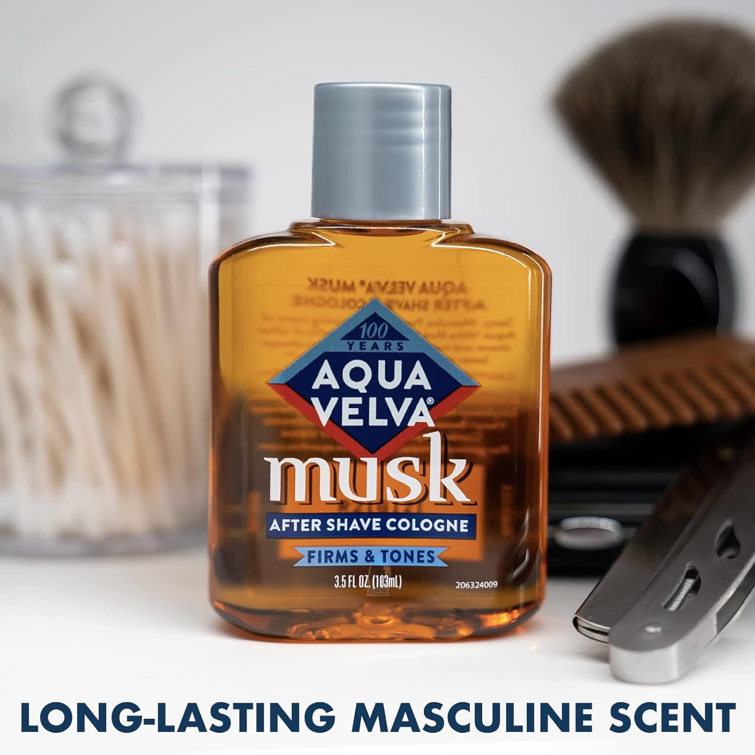 Aqua Velva After Shave, Musk, 3.5 Ounce- Pack of 2