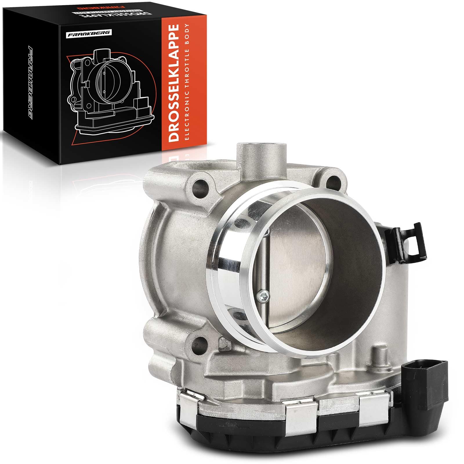 Frankberg Valvola dell'acceleratore Corpo dell'acceleratore Benzina Compatibile con SLK R171 1.8L Classe CLC CL203 1.8L Classe CLC CL203 1.6L Classe E W212 1.8L Classe C W204 1.6L Replace# 280750076