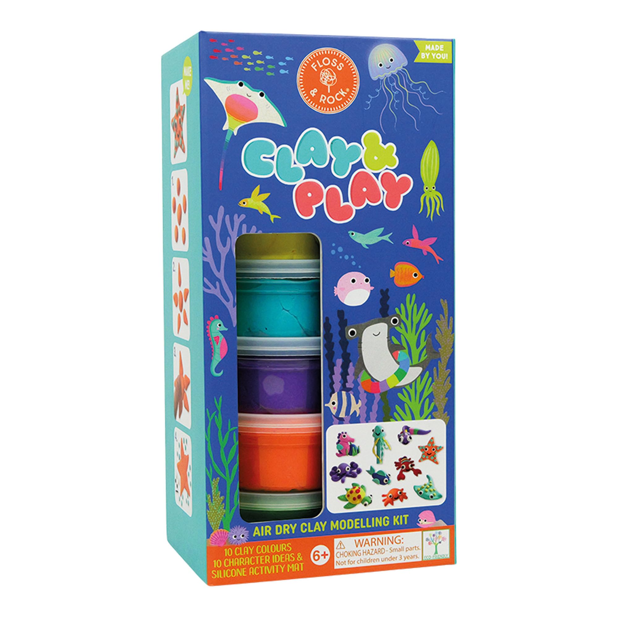 Floss & Rock Ocean Clay & Play Set