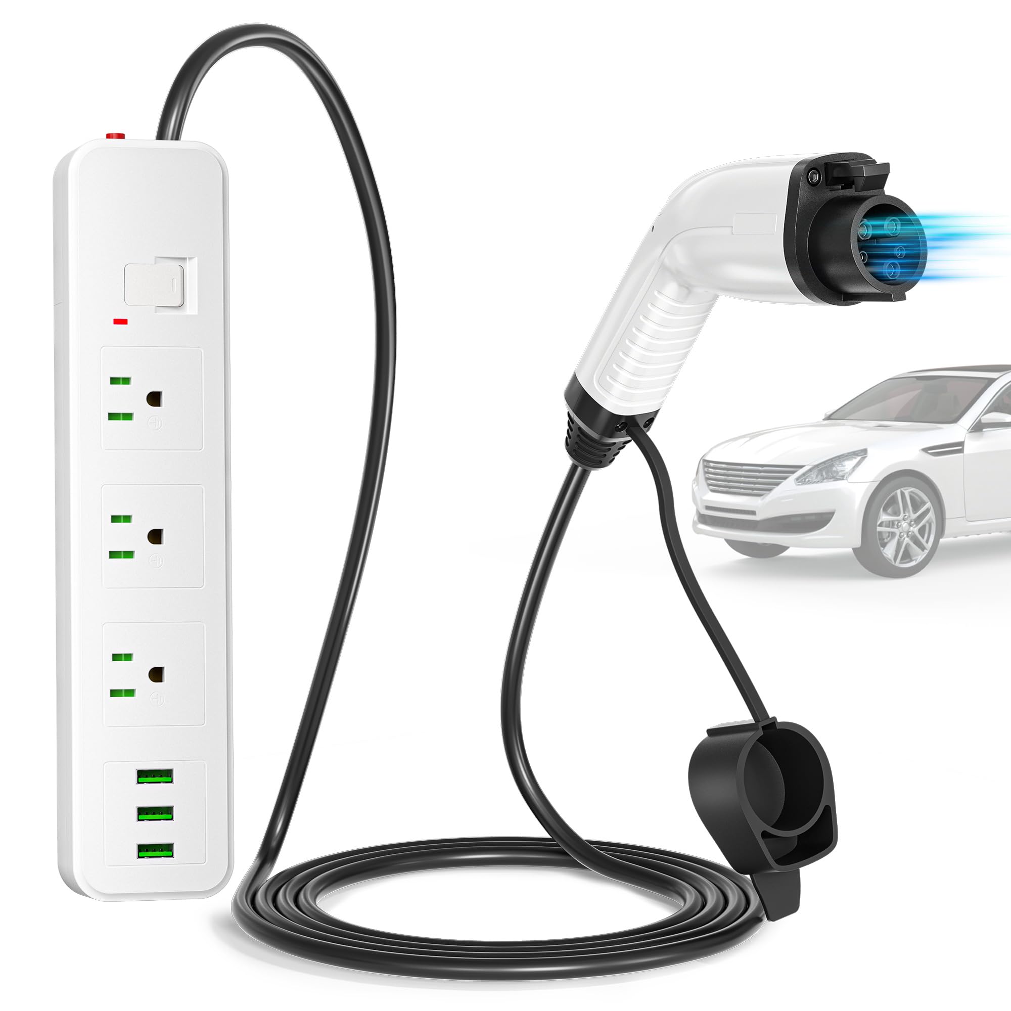 HYUNDAI 200V EV Cable ヒョンデ電気自動車用充電ケーブル