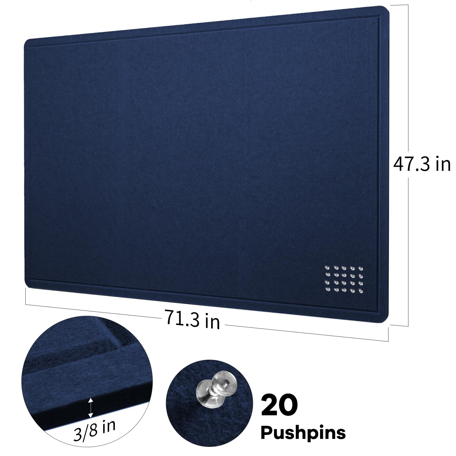 GRAND TABLEAU D'AFFICHAGE Tableau En Liège 140x100 Feuilles De Plantes EUR 122,95 - FR