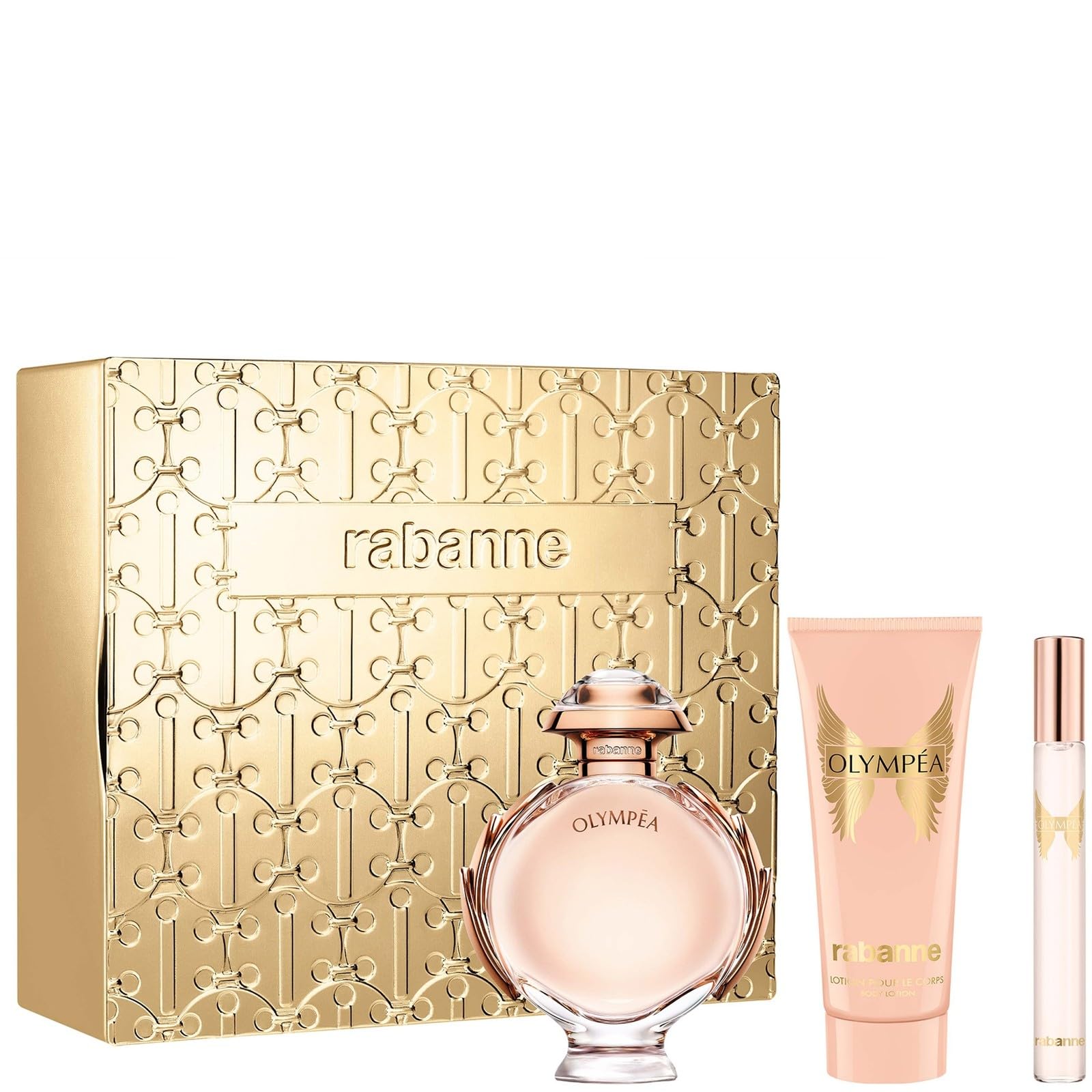 Olympea Eau de Parfum 80ml Gift Set 2024 (Contains 80ml EDP, 100ml Body Lotion and 10ml Travel Spray)