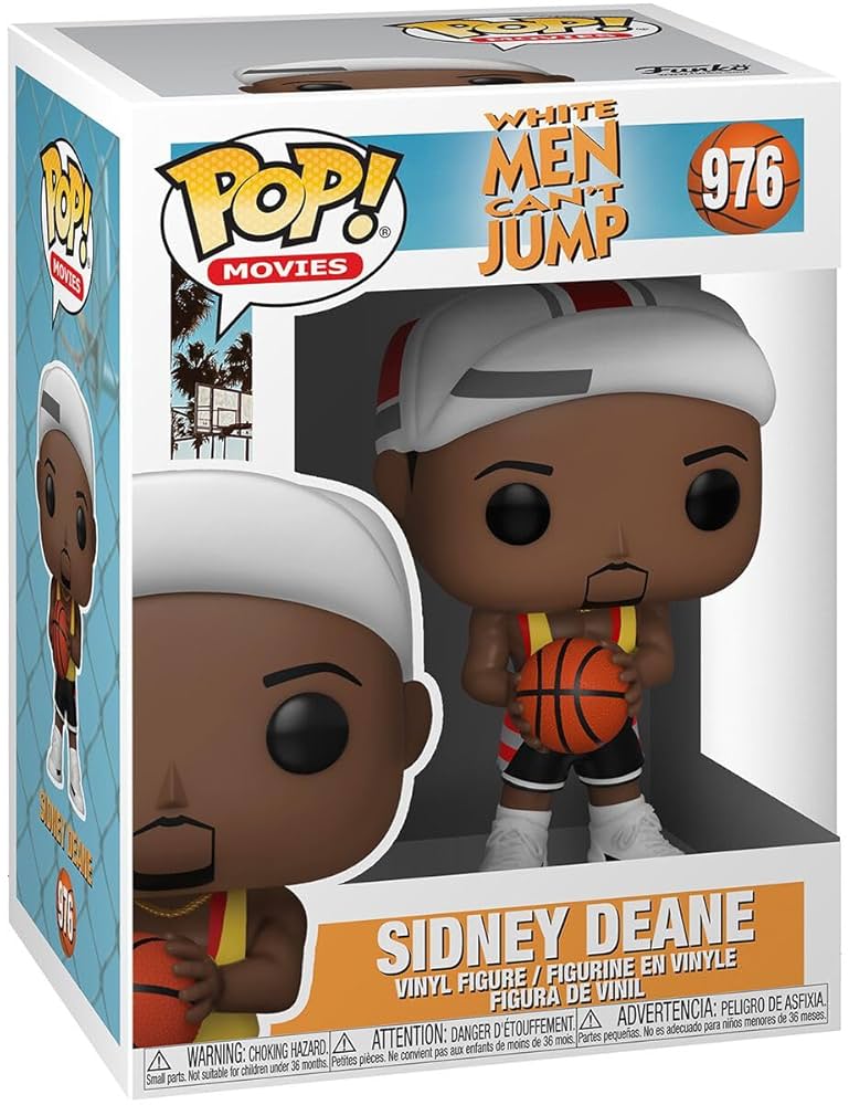 ウェア post game White Men Can't Jump Pop White Men Can't Jump Sidney Vinyl Figure : Funko: Amazon