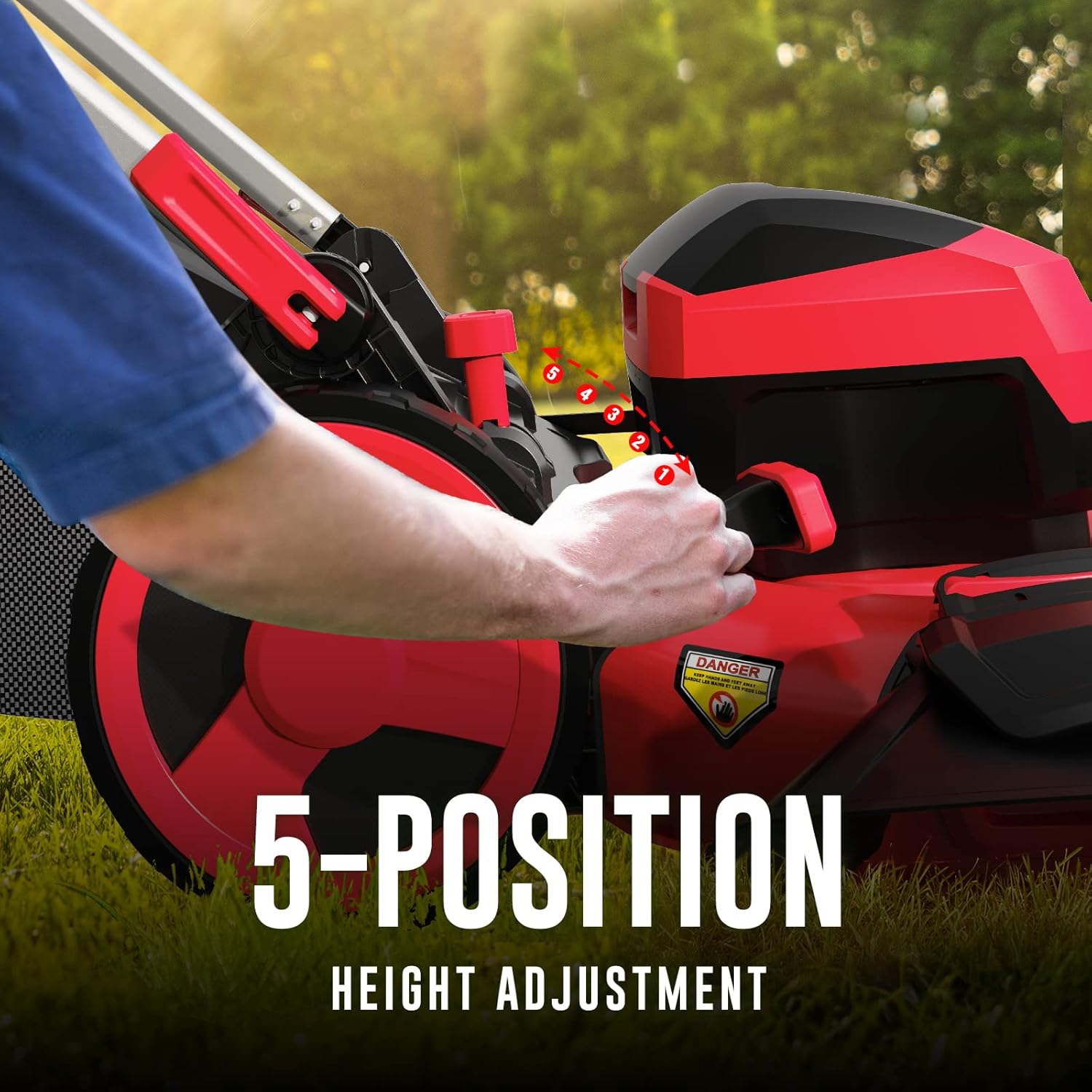 review PowerSmart 21-Inch Self-Propelled Lawn Mower, 3-in-1 with 80V 6.0Ah Lithium-ion Battery and Charger