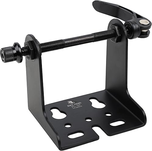 BIKEHAND - Soporte de horquilla de liberación rápida de 0.354 x 3.937 in - Portabicicletas para bicicleta, para coche, techo, camión, caja de