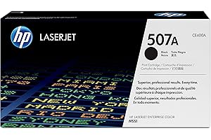 HP 507A Black Toner Cartridge | CE400A