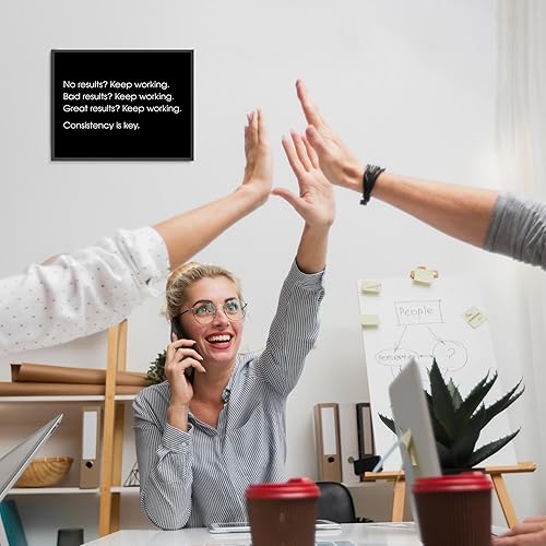 Miniatura 3 de Impresión inspiradora para decoración de pared, 10 x 8 pulgadas, arte moderno en blanco y negro para decoración de sala de estar, decoración del