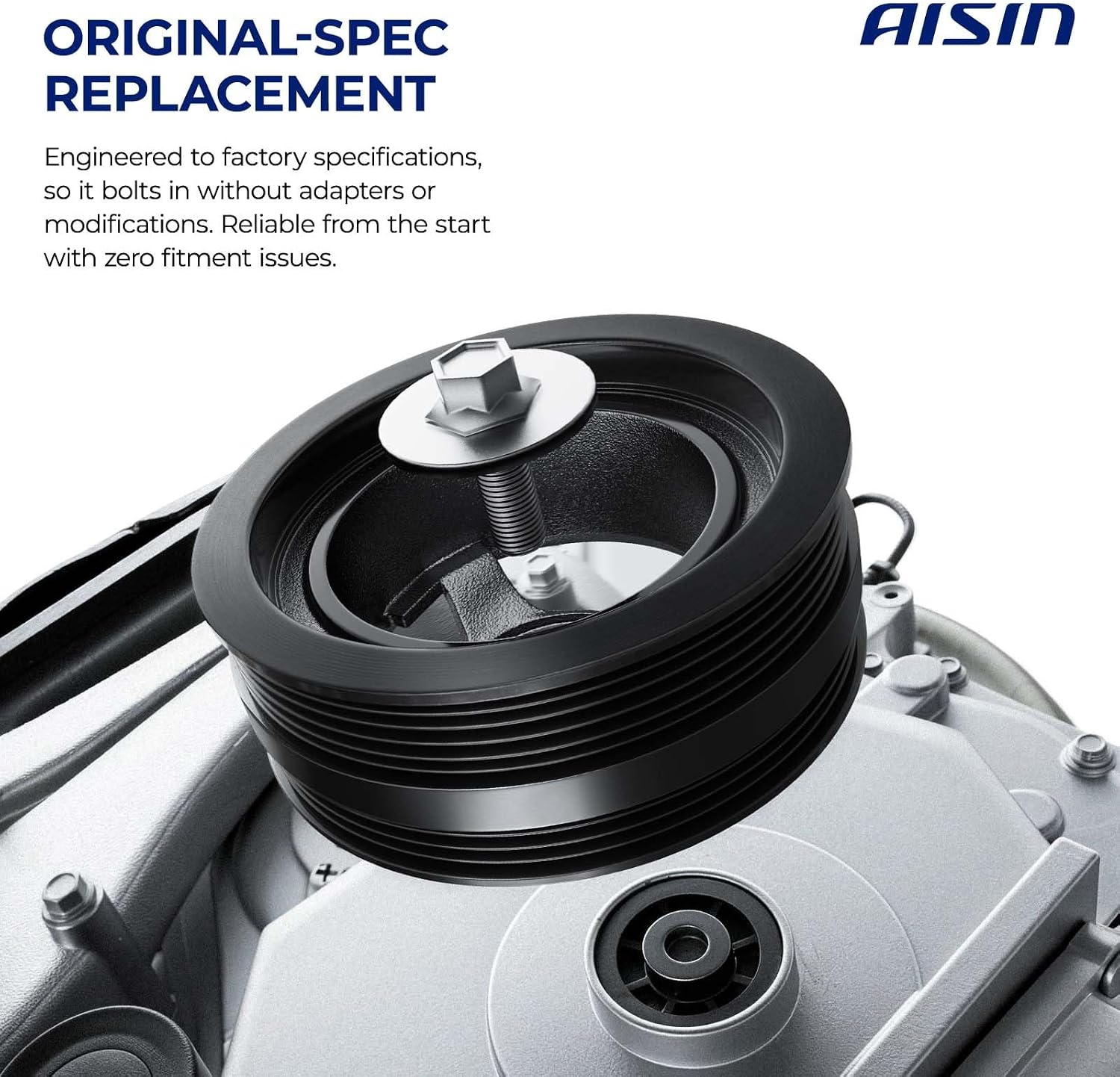 AISIN AFTERMARKET PDAGM-00043 Harmonic Balancer - Compatible with Chevrolet Camaro 1998-2002, Pontiac GTO 2004-2006, Firebird 1998-2002 - V8 5.7L 6.0L