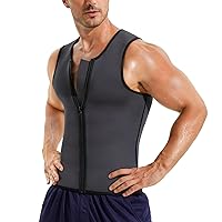 Algopix Similar Product 12 - Men Waist Trainer Vest for Weightloss