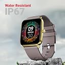 Fire-Boltt Ninja Call Pro Plus Bluetooth Calling Smart Watch, 1.83" Display, AI Voice Assistant, 120+ Sports Modes, IP67 Waterproof, SpO2 & Heart Rate Monitor Smartwatch for Women - Cinnamon Slate gallery image