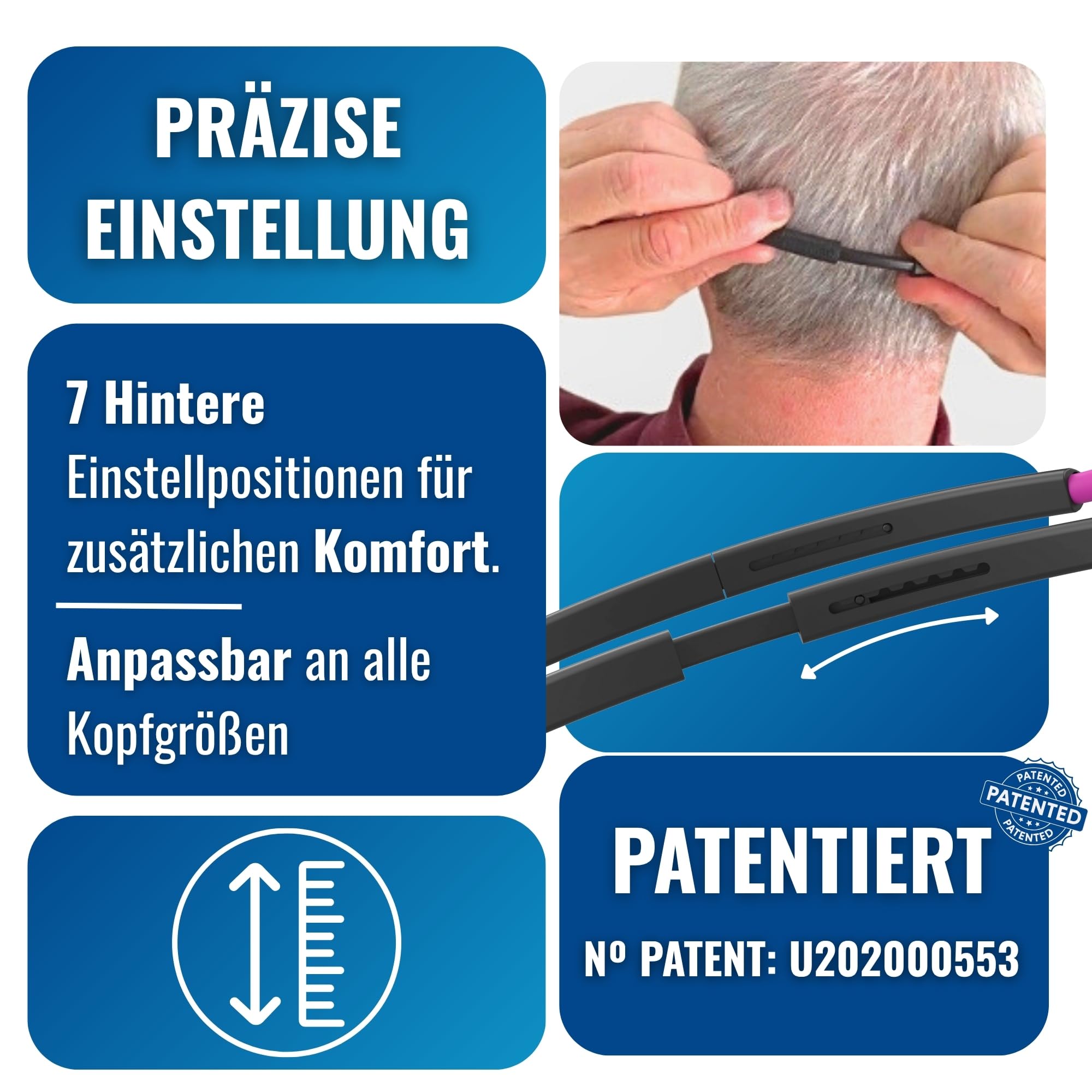 INDESMED – Magnetbrille Lesebrillen faltbare und verstellbare – Lesebrille blaulichtfilter herren und damen – Modern, Leicht & Clic brille mit magnetverschluss vorne