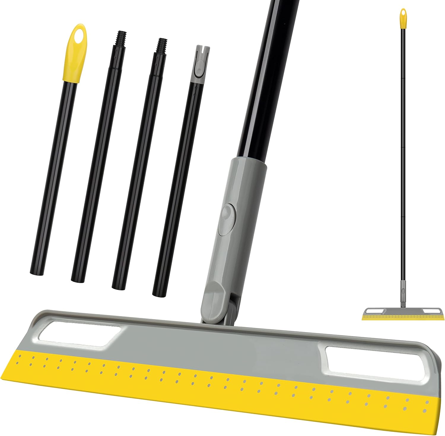 Multifunction Magic Broom, Silicone Floor Squeegee Broom
