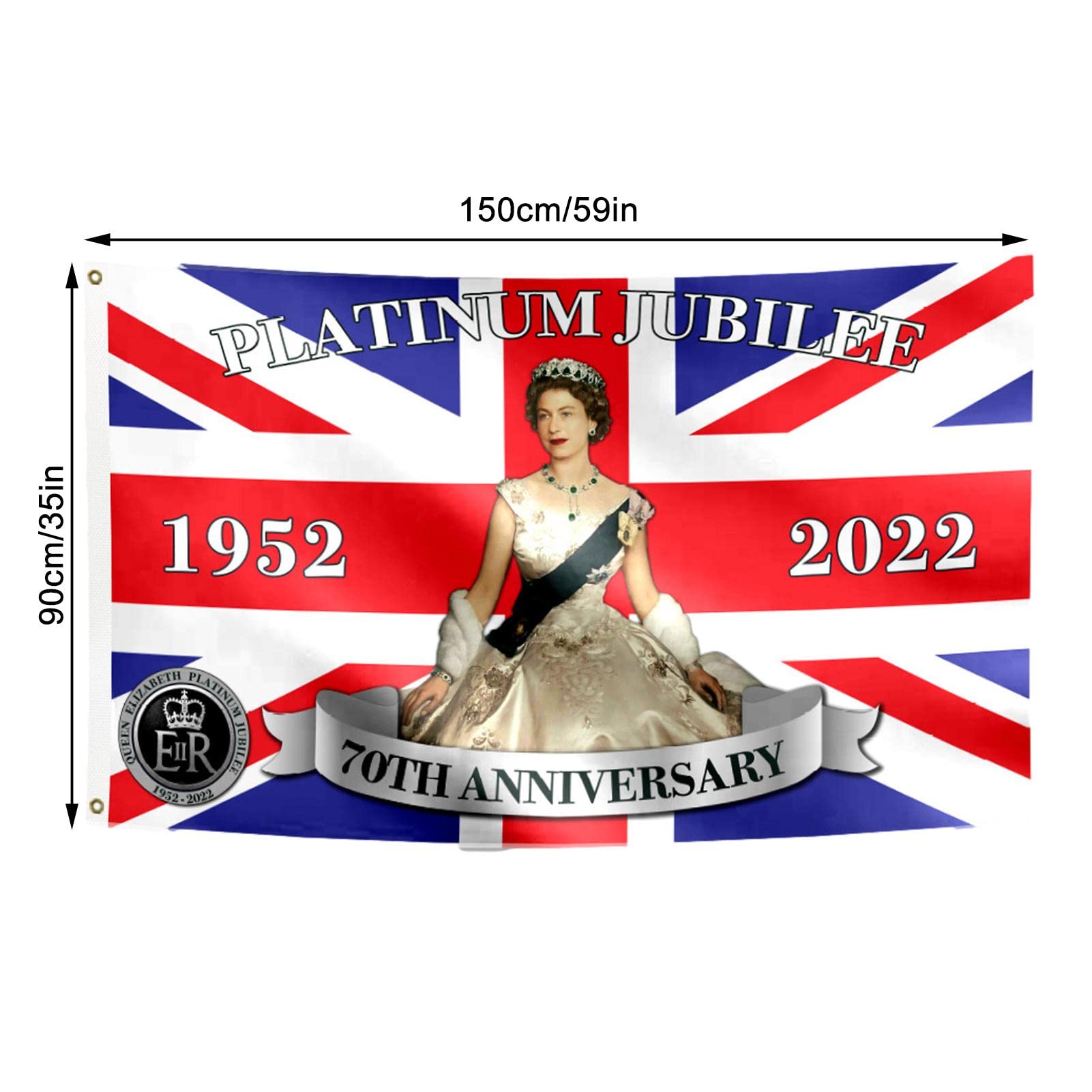 Amazon.co.jp: イギリス国旗 イギリスの旗 英国旗 英国国旗 女王陛下