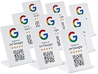 Vista 9 de Soporte de revisión de Google - NFC y código QR, fácil configuración, para todas las empresas (paquete de 1)