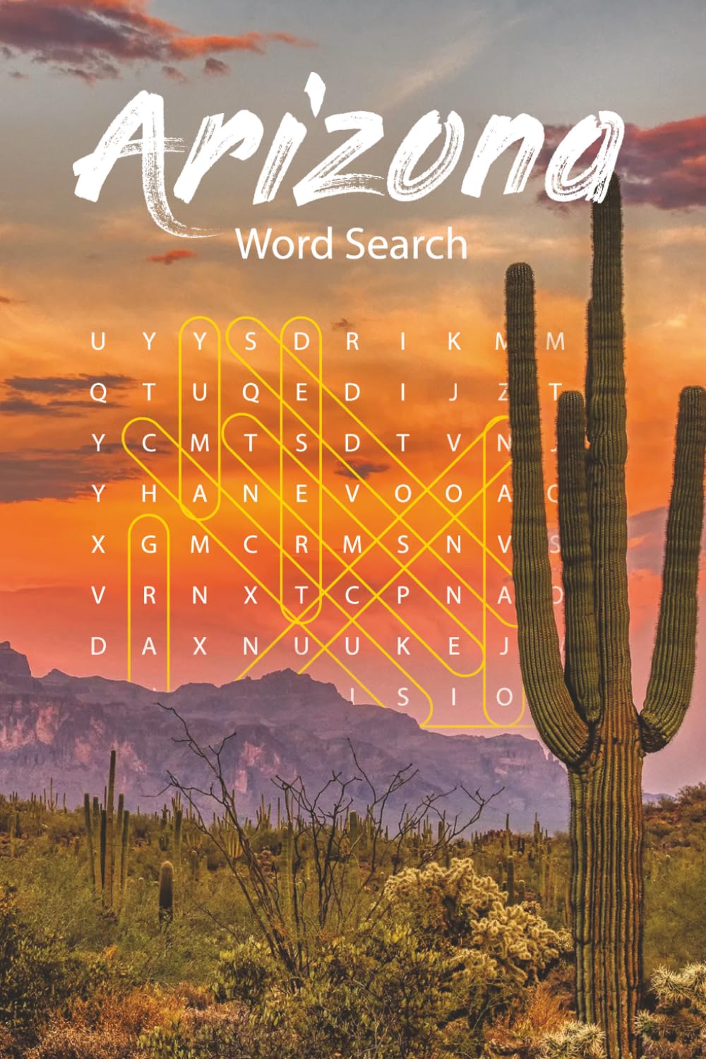 Arizona Word Search Puzzle Book: 70+ Puzzles Celebrating the Grand Canyon State's Cities, Culture, History, Natural Wonders