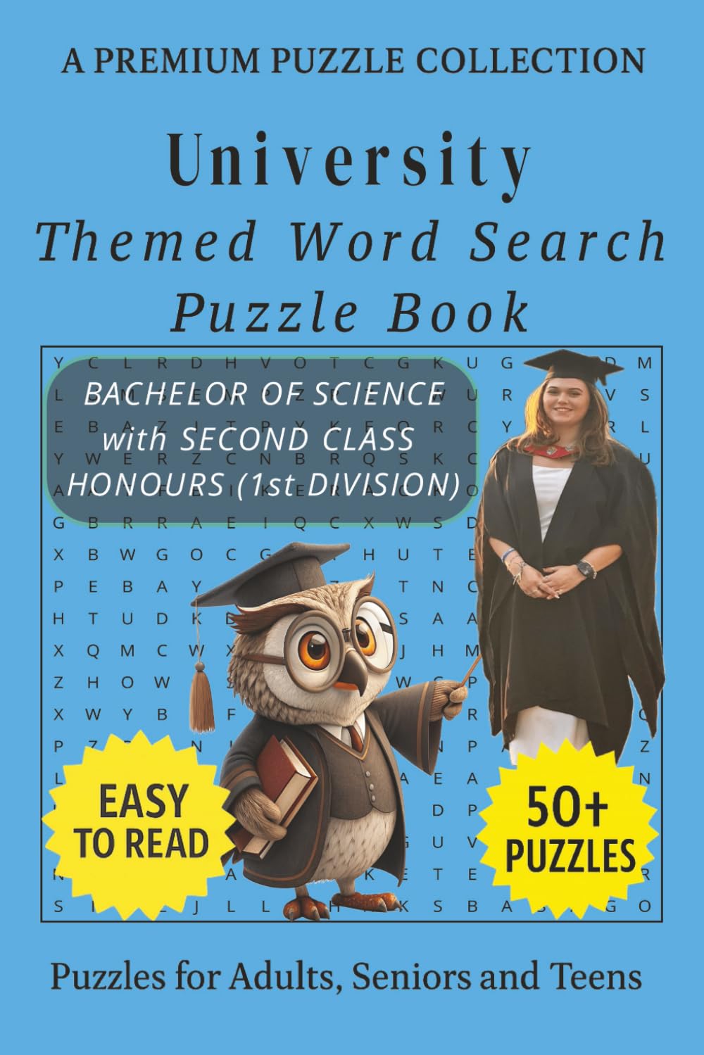 University - Themed Word Search Puzzle Book: 50+ Easy-to-Read University Related Puzzles - For Adults, Seniors, and Teens. (Culture, History & Knowledge Word Search)