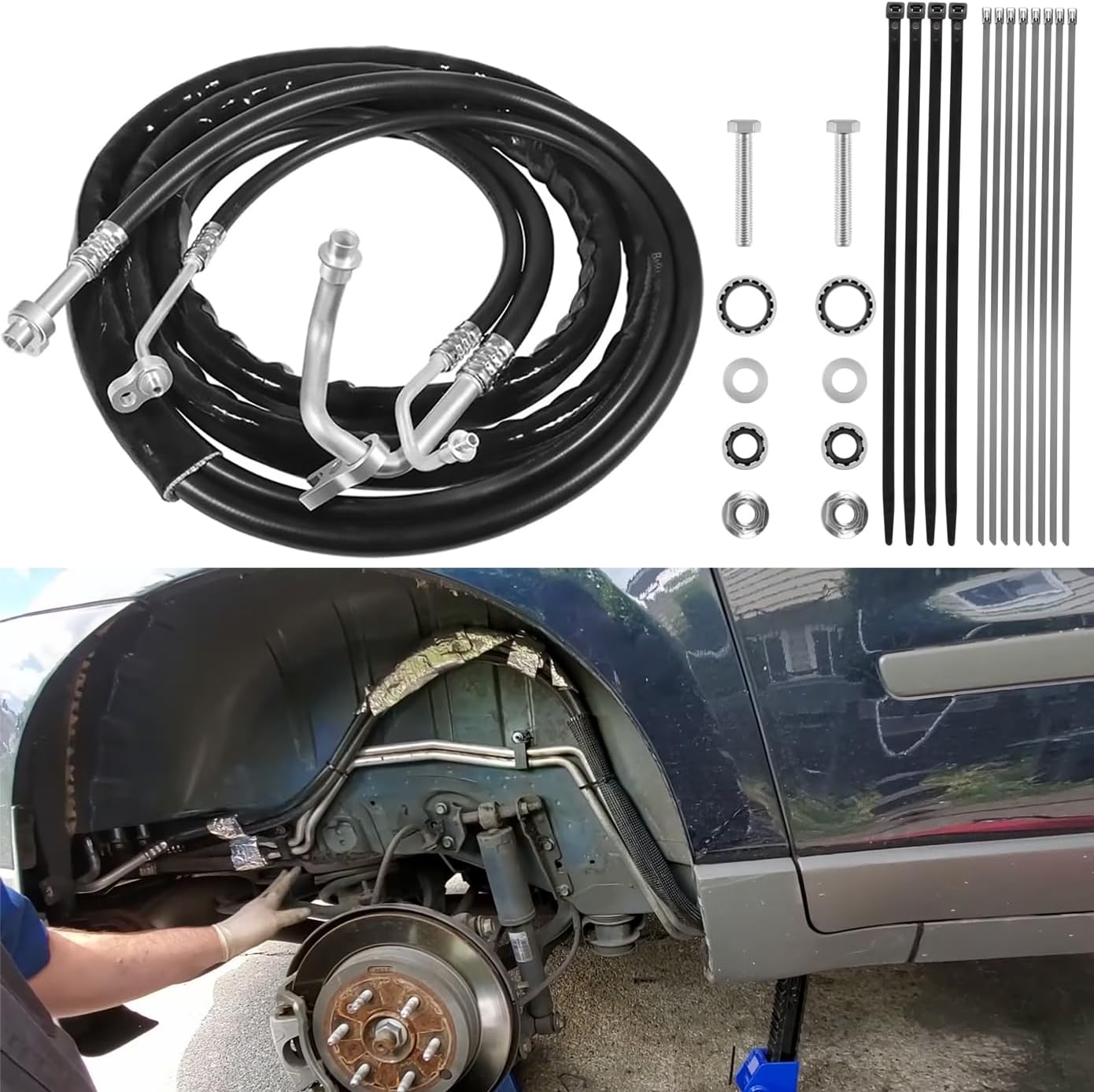 AT34653 Rear AC Line Kit For Acadia, Traverse, Enclave, Outlook 2007-2017 - View #2