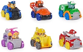 PAW PATROL Pup Squad Racers - 6 Piece Vehicle Gift Set Suitable for Ages 3+